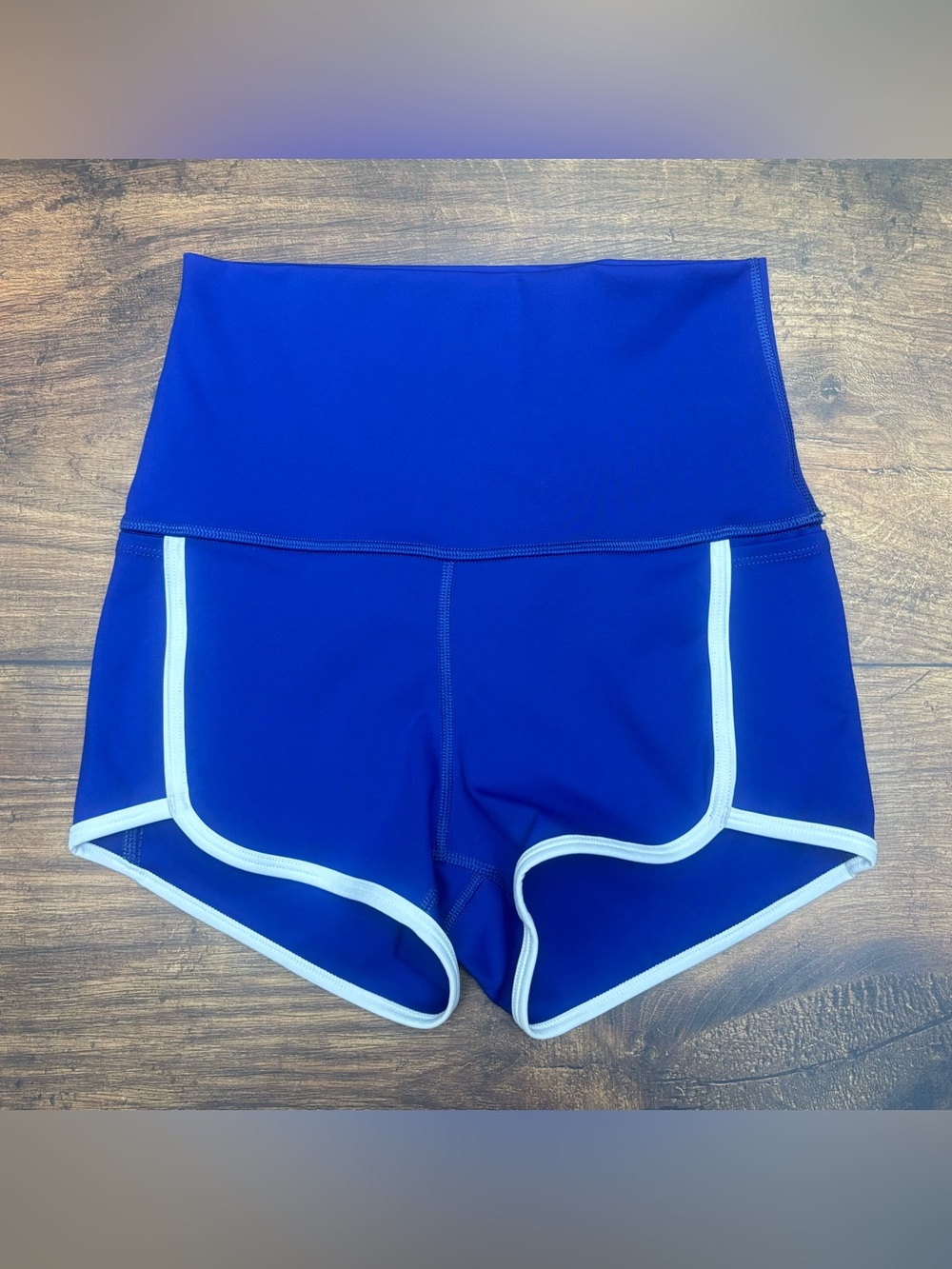 Free People Movement Island Time Shorts In Sapphire Blue Size Small - Picture 2 of 6